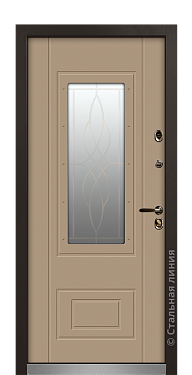 Входная дверь Сатори - вид изнутри Входная дверь Сатори (вид изнутри) - купить в Махачкале