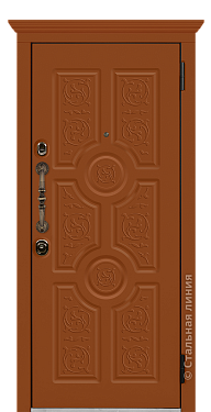 Входная дверь Версаче (вид снаружи) - купить в Махачкале