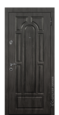 Входная дверь Гурон (вид снаружи) - купить в Махачкале