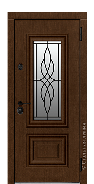 Входная дверь Леандро - вид снаружи Входная дверь Леандро (вид снаружи) - купить в Махачкале
