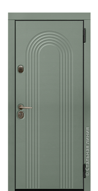 Входная дверь Рифлессо - вид снаружи Входная дверь Рифлессо (вид снаружи) - купить в Махачкале