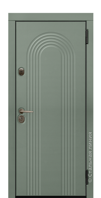 Входная дверь Рифлессо - вид снаружи Входная дверь Рифлессо (вид снаружи) - купить в Махачкале