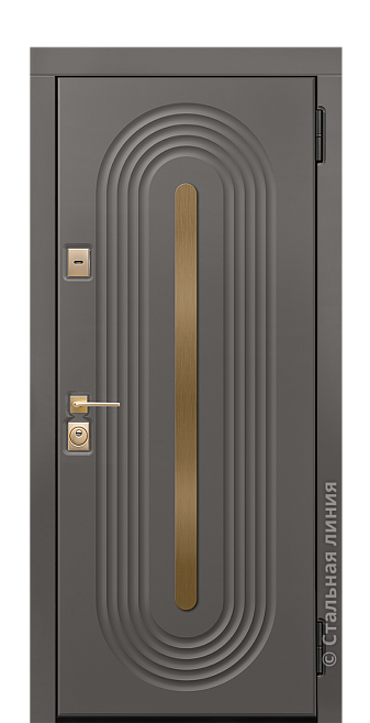 Входная дверь Эрчел - вид снаружи Входная дверь Эрчел (вид снаружи) - купить в Махачкале