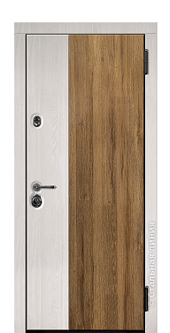 Входная дверь Борнмут (вид снаружи) - купить в Махачкале
