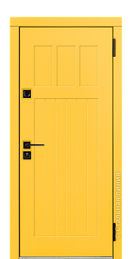 Входная дверь Вестерн (вид снаружи) - купить в Махачкале