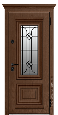 Входная дверь Монтэ - вид снаружи Входная дверь Монтэ (вид снаружи) - купить в Махачкале