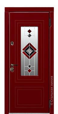 Входная дверь Шоле (вид снаружи) - купить в Махачкале