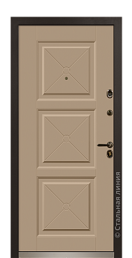 Входная дверь Амальфи (вид изнутри) - купить в Махачкале