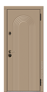 Входная дверь Рифлессо - вид снаружи Входная дверь Рифлессо (вид снаружи) - купить в Махачкале